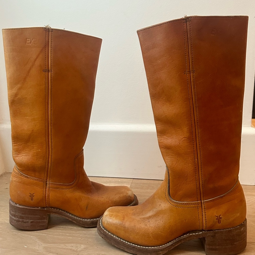 Vintage 70s Frye Campus Boots